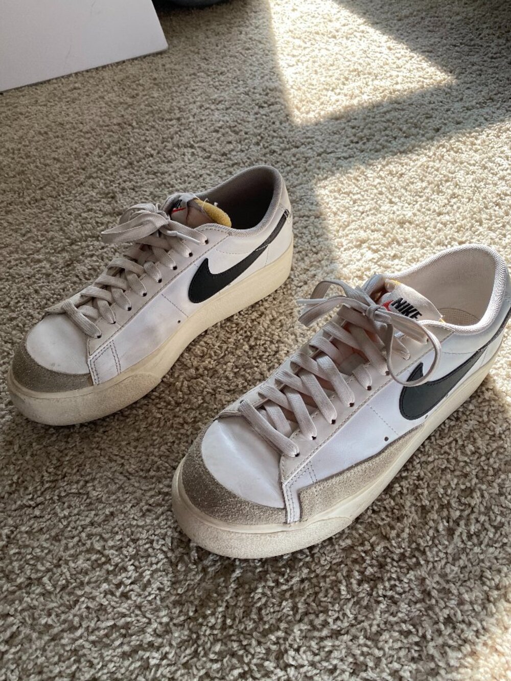 Nike Low Platform Blazers